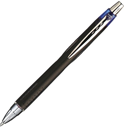 Uni-Ball Jetstream RT Stylo Encre gel rétractable Bleu Ecriture 1,0 mm Lot de 12