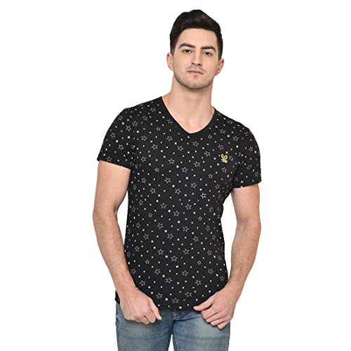 Image of Mack Jonney Cotton Blended Half Sleeve Regular Fit T-Shirts for Men(Pack of 3)