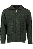 pullover 100 schurwolle waschen klassisches Design mit Reißverschluss simpel aber elegant