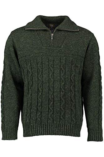 Orbis Textilien Herrenstrickjacke Jagd Trachten Schurwolle Strick Pullover Cover