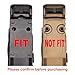 DPP Titanium Adapter Plate for Glock 43X/48 MOS Hellcat OSP with M4 Thread Holes and Holosun 407k/507k - GL-H07K-TI