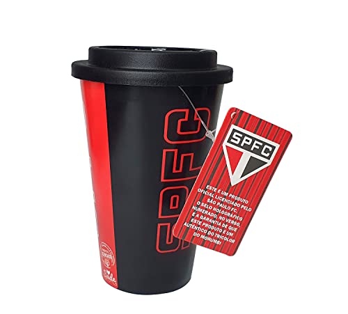 Copo para Café Do São Paulo 550 mL Plástico Produto Oficial