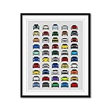 German Car Poster - Print features Best of German Cars Evolution History Generations Wall Art Handma
