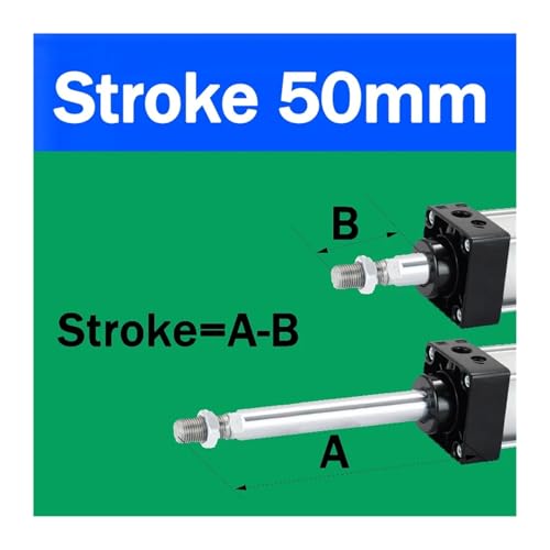 Cylindre pneumatique SC 32 double effet course 75mm pour automatisme