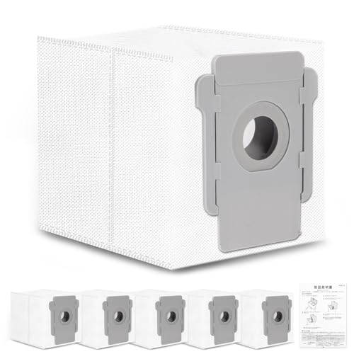交換用紙パック 互換品i3+ i4+ i5+ i6+ i7+ i8+ i9+ j5+ j7 j9+ s9+ Combo j5+ j7+ j9+ 対応 4648034 ダストバッグ ロボット掃除機 消耗品 (6枚) ルンバ対応