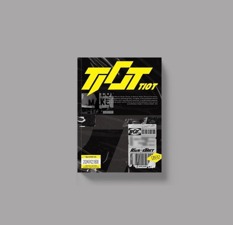TIOT Debut Album Kick-Start version CD haut de gamme et son photobook Start authentique