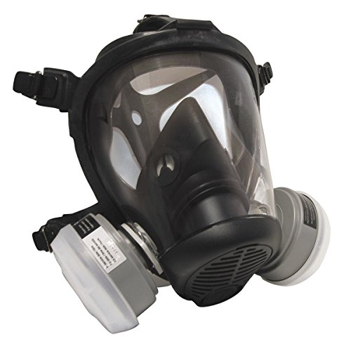 SAS Safety 7650-61 Opti-Fit Full-face APR Respirator, Medium
