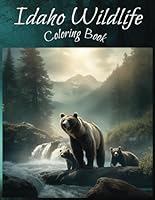 Idaho Wildlife Coloring Book B0CKDDVCY7 Book Cover