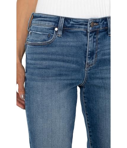 Liverpool Women's Kennedy Mid-Rise Crop Straight Vintage Denim3