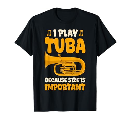 Tuba, divertido diseño gráfico de banda de música Camiseta