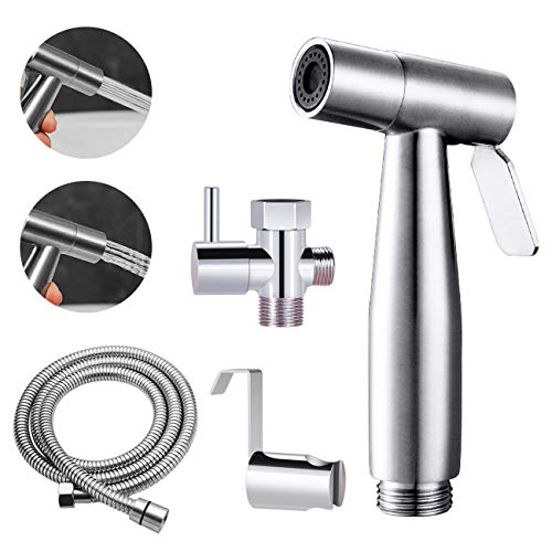 Stainless Steel Bathroom Handheld Bidet Toilet Sprayer - Shattaf Sprayer Best Used