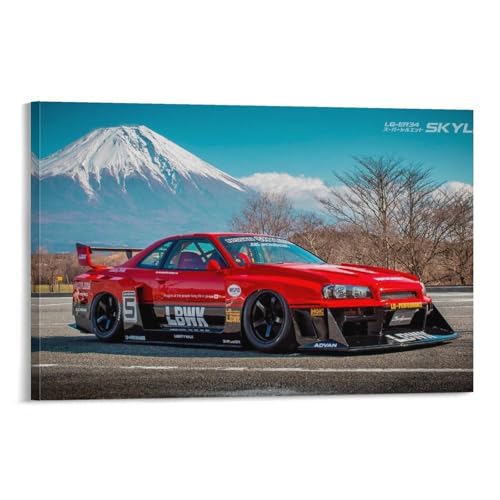 ԃ|X^[YXJCCGT-R (R34) [VOJ[ pl _ ǂ̊G CeA z[A[g[N16x24inch(40x60cm)