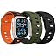 Black-Orange + Black + Military Green Black
