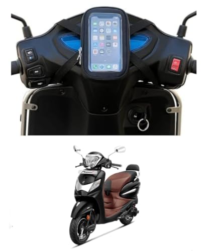 Image of NISHI Universal Mobile Holder /Stand /Mount Pouch for Scooters Scooty (Hero Pleasure)