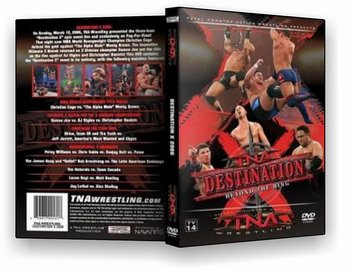 DVD TNA Wrestling: Destination X 2006 Book