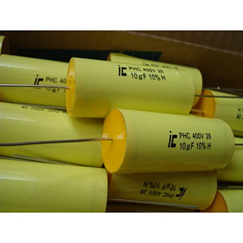 GAJUST PHc Series 400V 10UF Divisor de frecuencia de Audio pie de Cobre Condensador sin electrodos de Audio 1 Uds