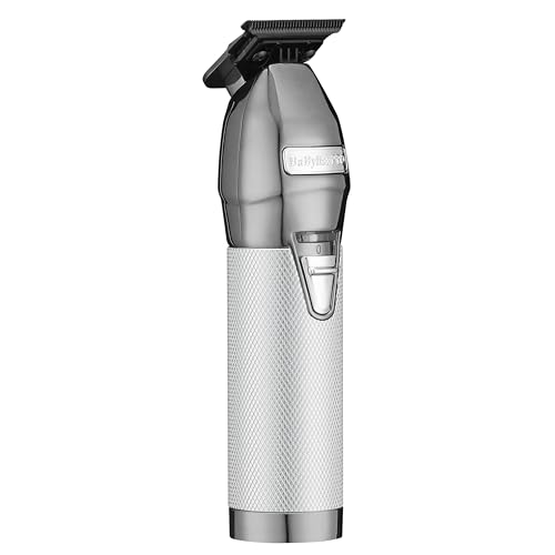 BaBylissPRO SilverFX+ Professional Barber Cord/Cordless Hair Trimmers in Silver– Beard
