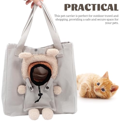 Bolsa de transporte portátil para mascotas: evite escapes con el compartimento seguro 4