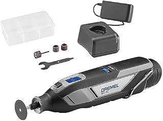 Dremel 8240 Battery Rotary Tool, 12V 3Ah Lithium-Ion Battery, Multifunctional Tool Set with 5 Accessories, Variable Speed 5,000-35,000/min, and Fast Charging Time - 1