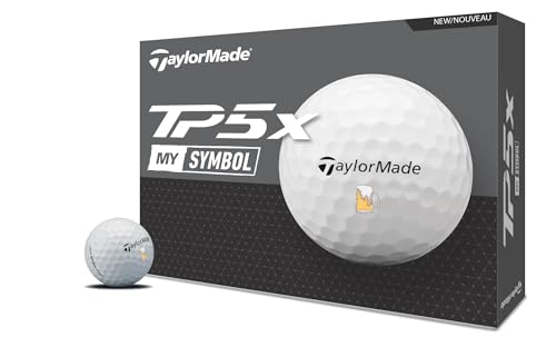 TaylorMade Golf 2024 Symbol TP5X Beer GOLFBALLS ONE Dozen