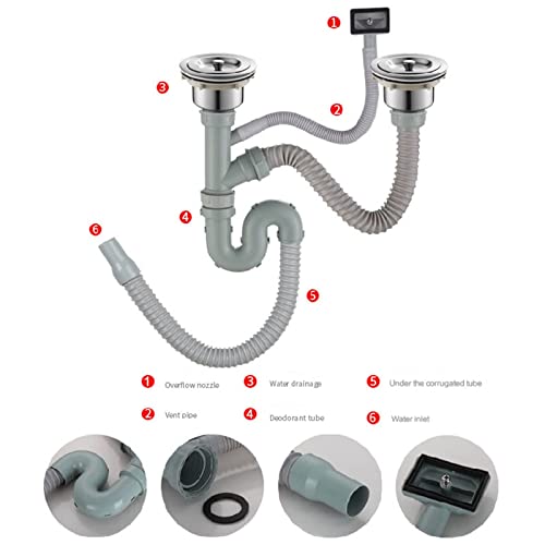 Stainless Steel Utility Sink, Single Bowl Commercial Kitchen Sink With Drainer Shelves, Restaurant Stand Sink For Garage, Laundry Room - Washing Hand Basin W/Workbench #TOP5