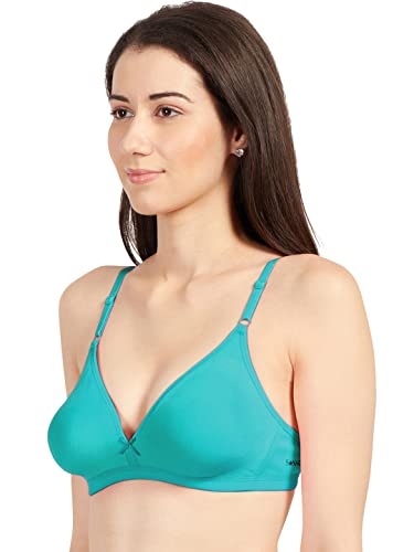 Image of SONARI Omania Womens Non-Padded Cotton Polyester Bras - Solid, Non-Wired, Medium Coverage, Hand Washable (Pack of 2)