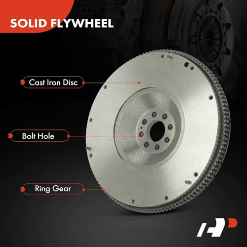 A-Premium Clutch Flywheel Compatible with Nissan 350Z 2003-2006 & Infiniti G35 2003-2007, 3.5L, 8 Bolt Holes, 144 Teeth by A-Premium - Image 6