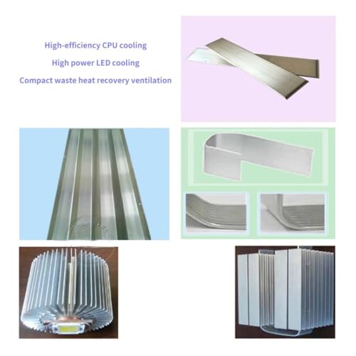 Cámara de vapor aluminio y placa térmica con núcleo microranurado 4