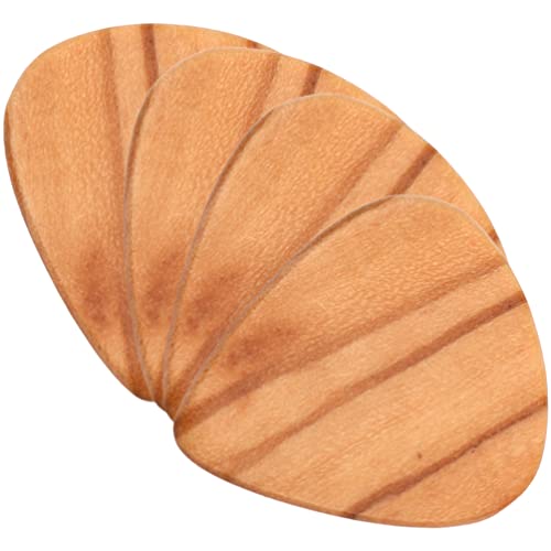 ESBANT 4 pièces Guitare électrique Acoustique médiators Guitare en Bois plectres Fournitures de Guitare - Les Beatles, Paul McCartney, John Lennon, RIngo Starr, George Harrison ESBANT 4 pièces Guitare électrique Acoustique médiators Guitare en Bois plectres Fournitures de Guitare