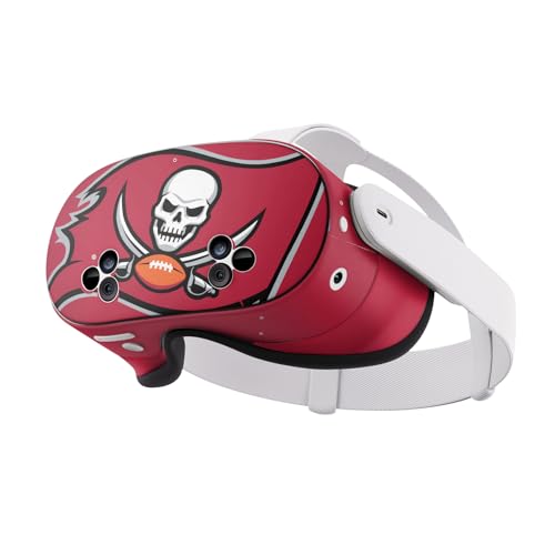 Meta Quest 3S protection vinyle Tampa Bay Buccaneers skin autocollant casque VR
