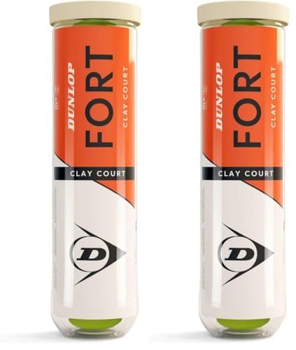 DUNLOP Tennisball Fort Clay Court - Der Profi auf dem Sandplatz