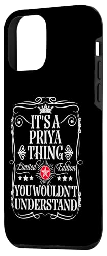 Coque pour iPhone 12 mini Le nom de Priya est une histoire de Priya que vous ne comprendriez pas – vue 2