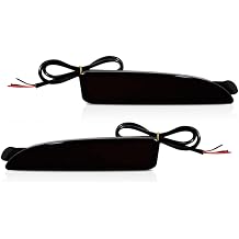 2pcs LED Bumper Reflector Light Tail Brake Rear Fog Lights Sequential Flash Turn Signal Lights for Toyota Yaris