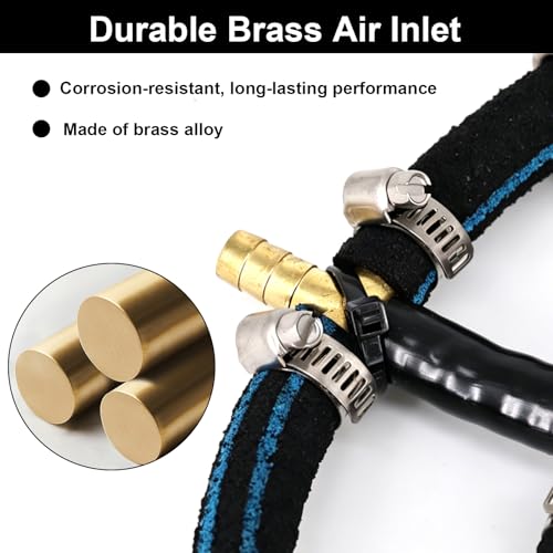 Anillo de ventilación de acero inoxidable 304 y aireador de estanque 5