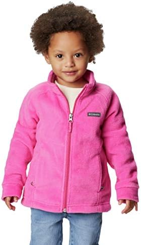 Columbia Baby Girls Benton Springs Fleece Jacket, Pink Ice, Small