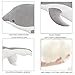 Dolphin Stuffed Animals Plush Pillow Super Soft Sea Animal Plush Toys Dolls for Boys Girls Sleeping Cushion Gift (50cm/19.68in, Grey)