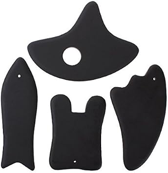 4pcs Natural Gua Sha Scraping Massage Tool