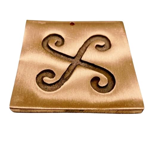 Copper Spiral Block for South-East Home & Office Vastu Dosh Nivaran Main Door Entrance 2.25 Inch