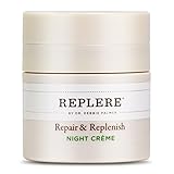 Replere - Repair & Replenish All Natural Moisturizing Night Crème - Reduce wrinkles, Dark Spots & Fine lines -1.7 OZ