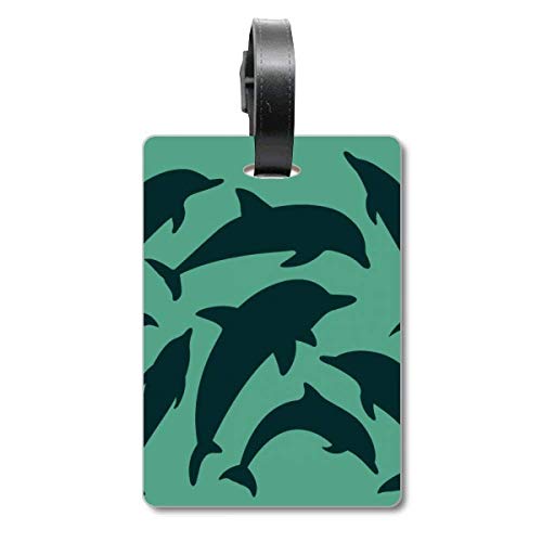 Étiquette pour valise bagage requin bleu ocean shark biology cruise