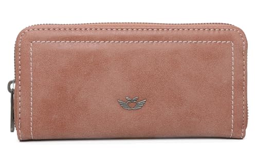 Fritzi aus Preussen Damen Fritzi Nicole Geldbörse, Braun (Vintage),9.5x19.5x2.5 cm