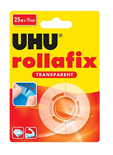 UHU rollafix transparent Nachfüllrolle, Infokarte