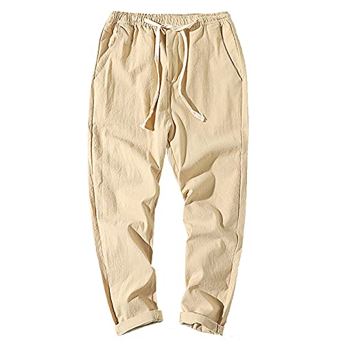 Men's Work Pants Joggers Pants with Deep Pockets in Loose-Fit Style Baggy Cargo Pants, M-5XL2