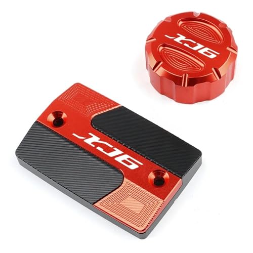 Bouchon réservoir liquide de frein pour Yamaha XJ6 2009-2014 rouge