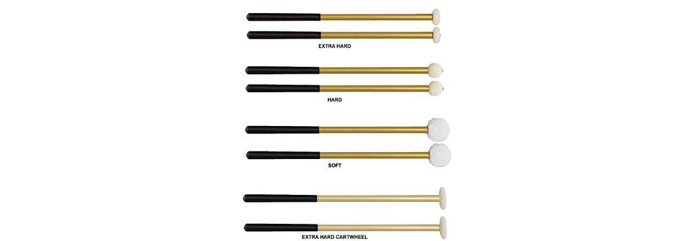 Vic Firth - Bacchette Per Tamburo Multi-Tenore Serie Corpsmaster® - Manico In Alluminio - X Duro-image