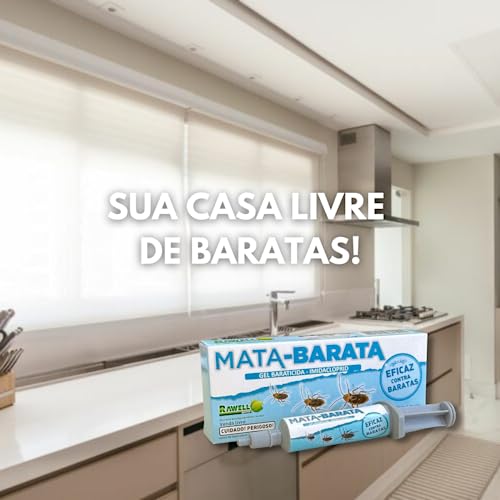 Veneno Mata Barata Gel 10gr Nao Mancha Nao Tem Cheiro