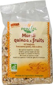 MUESLI FRUTAS QUINOA PRIMEAL 350G