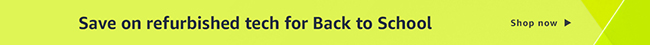 Save on refurbished tech for Back to School