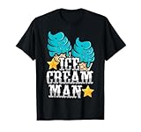 Ice Cream Boy Cone Ice Cream Man T-Shirt