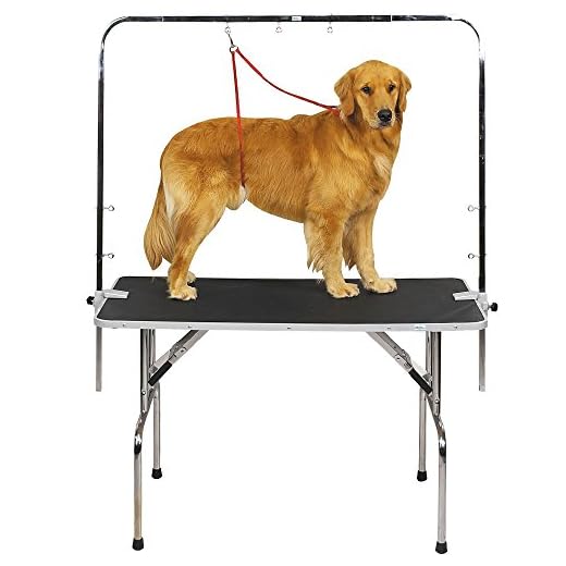 Master Equipment Zinc-Plated Steel Overhead Pet Grooming Arm (Designed to fit tables 36" to 48" in length)